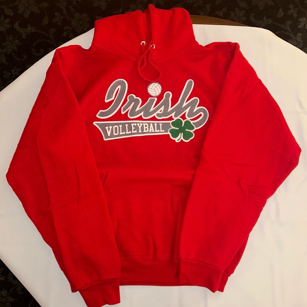 Irish Volleyball Red Hoodie